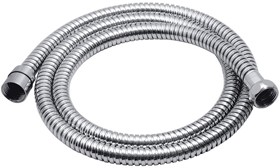 Vado Shower 1.5 Meter spiraflex PVC coated chrome shower hose.