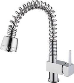 Hydra Hannah Kitchen Faucet With Pull Out Spray Rinser (Chrome).