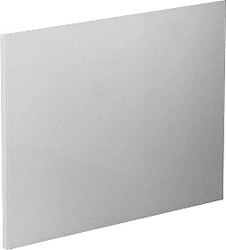 Hydra 700mm End Bath Panel (White, Solid MDF).