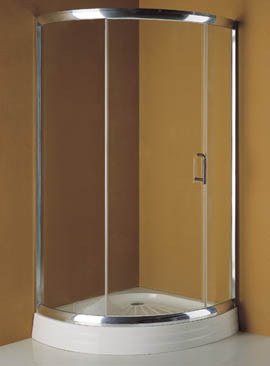 Lucy Silla 900mm quadrant shower enclosure + tray