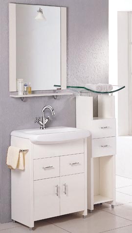 Lucy Yeovil complete vanity unit set.