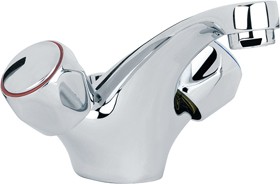 Mayfair Alpha Mono Basin Mixer Faucet With Pop Up Waste (Chrome).