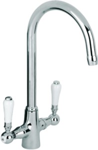 Mayfair Kitchen Marseille Monoblock Kitchen Faucet With Swivel Spout (Chrome).