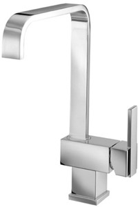 Mayfair Kitchen Flow Monoblock Kitchen Faucet With Swivel Spout (Chrome).