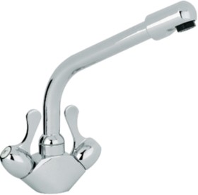 Mayfair Kitchen Alpha Lever Monoblock Kitchen Faucet With Swivel Spout.