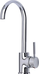 Mayfair Kitchen Tidal Kitchen Mixer Faucet With Swivel Spout (Chrome).