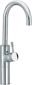 Mayfair Kitchen Series High Rise Kitchen Mixer Faucet With Swivel Spout (Chrome).