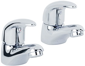 Mayfair Titan Bath Faucets (Pair, Chrome).