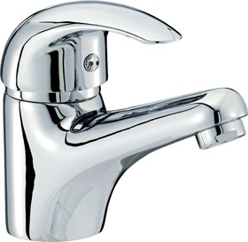 Mayfair Titan Mono Basin Mixer Faucet With Pop Up Waste (Chrome).