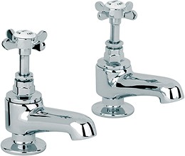 Mayfair Westminster Bath Faucets (Pair, Chrome).