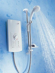 Mira Electric Showers Mira Advance ATL 9kW, thermo, white & chrome.