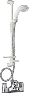 Mira Extra Thermostatic Bath Shower Mixer Faucet With Slide Rail Kit.