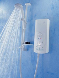 Mira Electric Showers Mira Advance ATL Memory 9.8kW thermostatic, white.