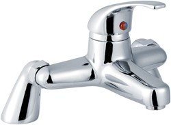 Crown D-Type Bath Filler Faucet (Chrome).