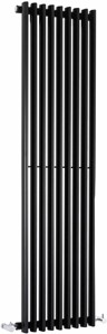 Crown Radiators Cypress 4606 BTU Radiator (Black). 405x1500mm.