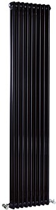 Crown Radiators Regency 2 Column Radiator (Black). 425x1800mm. 5749 BTU.