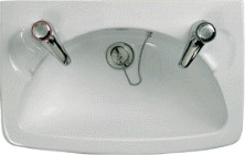 Shires 2 Faucet Hole Basin.