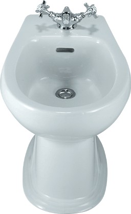 York York / Warwick Bidet with 1 Faucet Hole.