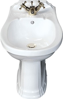 Avondale Bidet with 1 Faucet Hole.