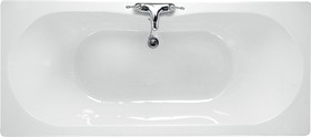 Monte Carlo White double ended bath. 1700 x 750mm. Legs included.