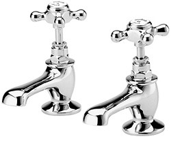 Hudson Reed Topaz Basin faucets (Pair, Chrome)