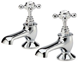 Hudson Reed Topaz Bath faucets (Pair, Chrome)