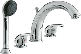 Athena 4 faucet hole bath shower mixer faucet