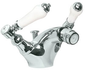 Ultra Bloomsbury Mono bidet mixer faucet (Chrome) + Free pop up waste