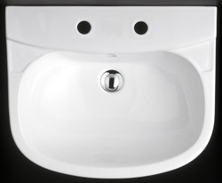 RAK Amy 2 Faucet Hole Basin. 550mm.