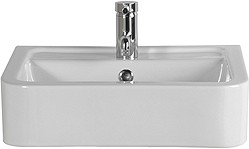 Shires Parisi Free Standing Basin (1 Faucet Hole).  Size 510x400mm.