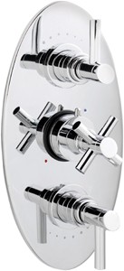 Ultra Scope Triple concealed thermostatic shower valve