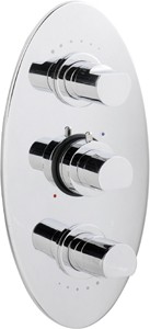 Ultra Orion Triple concealed thermostatic shower valve