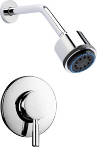 Hudson Reed Tec Manual Concealed Shower Valve & Multi Function Shower Head.