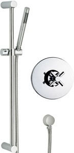 Hudson Reed Tec Sequential Thermostatic Shower Valve & Slide Rail.