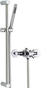 Hudson Reed Tec Sequential Thermostatic Shower Valve & Slide Rail.