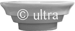 Ultra Basins Freestanding Round Vanity Basin 460mm Diameter (1 faucet hole).