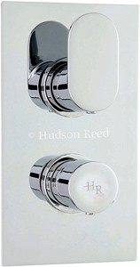 Hudson Reed Cloud 9 Twin Concealed Thermostatic Shower Valve.