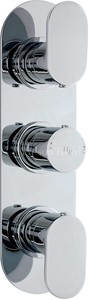 Hudson Reed Cloud 9 Triple Concealed Thermostatic Shower Valve.