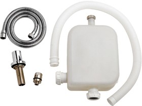 Ultra Specialist Deck Shower Kit With Hose Retainer (Chrome).