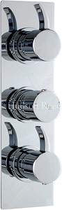 Hudson Reed Grace Triple Concealed Thermostatic Shower Valve (Chrome).