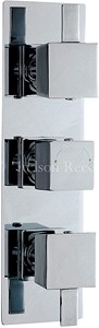 Hudson Reed Harmony Triple Concealed Thermostatic Shower Valve.