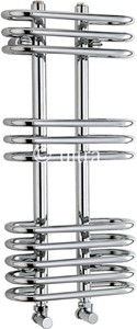 Ultra Radiators Sway Cloakroom Heated Towel Rail (Chrome). 300x650mm