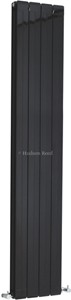 Hudson Reed Radiators Rapture Radiator (Black). 318x1800mm. 5951 BTU.