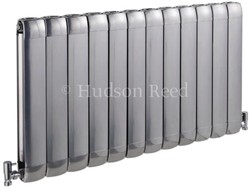 Hudson Reed Radiators Nirvana Designer Radiator (Silver). 1015x600mm.