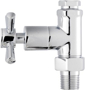 Towel Rails X Head Modern Straight Radiator Valves (Pair).