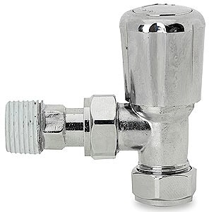 Towel Rails Angled Radiator Valves (pair)