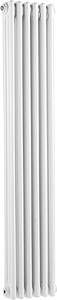 Ultra Colosseum 3 Column Vertical Radiator (White). 291x1500mm.