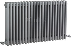 Ultra Colosseum Triple Column Radiator (Silver). 1011x600mm.