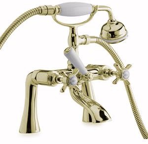 Ultra Beaumont 3/4" Bath Shower Mixer (Gold, Special Order)