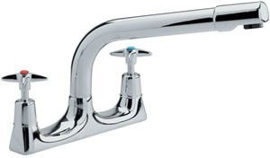 Kitchen Dual flow sink mixer (not ceramic valves)